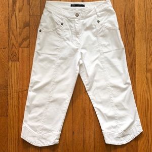 Blue Willi’s White Cropped Cotton Jean
